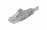 PremiumCord Patch kabel UTP RJ45-RJ45 CAT6 50m šedá