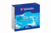 VERBATIM CD-R80 700MB Data Life/ 52x/ slim/ 10pack