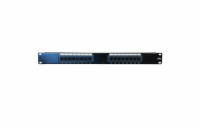 19" UTP Patch panel  16 port cat.5e