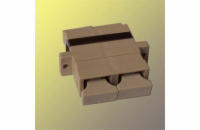 DATACOM Patch panel 19" UTP 16 port CAT5E LSA 1U BK (2x8p)