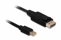 Delock kabel DisplayPort mini (samec) na Displayport (samec), 2 metry