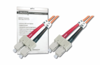 DIGITUS Fiber Optic Patch Cord SC to SC Multimode 50/125m Duplex Length 3m Class OM3