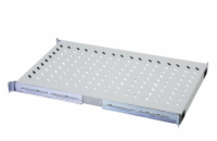 Digitus 1U pevná police pro stojany od hloubky 1000 mm 44x483x737 mm, do 100 kg, šedá (RAL 7035)
