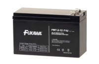 FUKAWA Akumulátor FW 7.2-12 F1U (12V / 7,2Ah); 12341 FUKAWA olověná baterie FW 7,2-12 F1U do UPS APC/ AEG/ EATON/ Powerware/ 12V/ 7,2 Ah/ životnost 5 let/ Faston F1-4,7mm