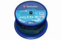 VERBATIM CD-R AZO 700MB, 52x, spindle 50 ks