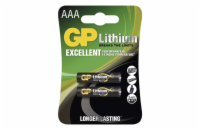 GP AAA Lithium lithiová - 2 ks