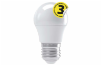 Emos LED žárovka MINI GLOBE, 4W/30W E27, WW teplá bílá, 330 lm, Classic, F