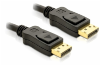 Delock kabel DisplayPort samec na Displayport samec, délka 1m (82423)