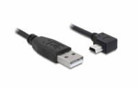 Delock kabel USB 2.0 A-samec > USB mini-B 5-pin samec pravoůhlý, 5 metrů
