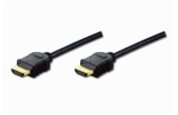 Digitus HDMI High Speed + Ethernet připojovací kabel, 2xstíněný, 5m 