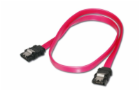 Digitus SATA II/III připojovací kabel, UL 21149, 0,5m kovová západka