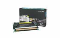 Lexmark C736, X736, X738 Yellow High Yield Return Programme Toner Cartridge (10K)