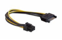 Delock napájecí kabel SATA 15 pin na 6 pin PCI Express