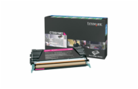 Lexmark C736, X736, X738 Magenta High Yield Return Programme Toner Cartridge (10K)