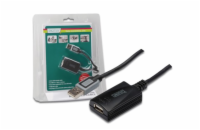 Digitus USB 2.0 aktivní prodlužovací kabel 5m , Blister