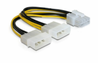Delock Power Adapter pro PCI Express karty z 2x 5,25" na 8-pin