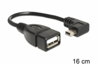 Delock kabel USB mini samec > USB 2.0-A samice OTG 16 cm