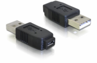 Delock redukce micro USB A+B samice na USB A samec
