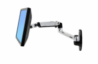 ERGOTRON LX Wall Mount Arm, Polished Aluminum - nástěnný držák, max. 34" LCD