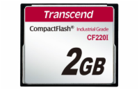 Transcend 2GB INDUSTRIAL TEMP CF220I CF CARD (SLC) Fixed disk and UDMA5