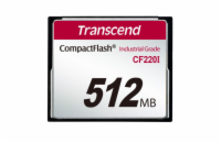 Transcend 512MB INDUSTRIAL TEMP CF220I CF CARD (SLC) Fixed disk and UDMA5