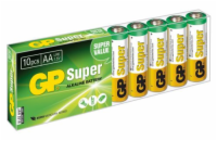 GP AA Super, alkalická - 10 ks, fólie