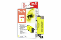 PEACH kompatibilní cartridge Canon CLI-526Y, Yellow, 9 ml