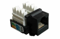 DATACOM Keystone RJ45 UTP CAT5E (110) KLASIK černý