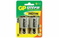 Baterie GP Ultra Alkaline R20 (D, velké mono)