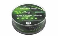 MediaRange DVD+R 4,7GB 16x, spindl (25pack)