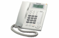 Panasonic KX-TS880FXW - jednolinkový telefon, bílý