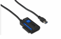 DIGITUS USB3.0 adaptor cable to SATA III incl. power supply for 2.5inch + 3.5inch HDD + SSD