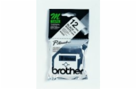 Brother - M-K231BZ, bílá/černá (12mm, nelaminovaná)