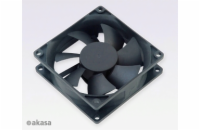 AKASA ventilátor DFS802512L, 80 x 25mm, kluzné ložisko, tichý