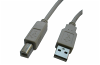 DATACOM Cable USB 2.0 3m A-B (pro tiskárny)