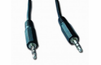 Kabel přípojný jack 3,5mm M/M, 1,2m, audio