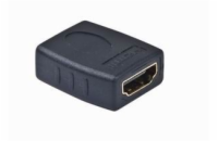 Kab. redukce HDMI-HDMI F/F,zlacené kontakty, černá