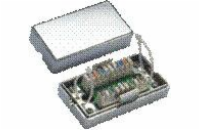 DATACOM Spojovací BOX STP Cat5e (2* zářez. pole) Silver