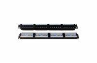 DATACOM Patch panel 24p. CAT6 1U,4x6 LSA, UTP, 19"