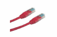 DATACOM Patch kabel UTP CAT5E 1m červený