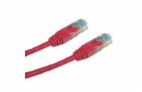DATACOM Patch kabel UTP CAT5E 0,25m červený