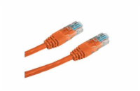 DATACOM Patch kabel UTP CAT5E 1m oranžový