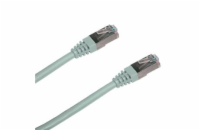 DATACOM Patchkabel 10m,FTP,Cat5e , RJ45, šedý