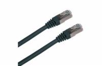 Patch cord FTP cat5e 0,5M černý