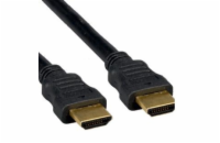 Kabel HDMI-HDMI 10m, 1.4, M/M, stí, zl. kontakty