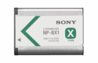 SONY NP-BX1 Baterie InfoLITHIUM™ typu X pro fotoaparáty Cyber-shot™, kapacita 1240 mAh