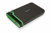 TRANSCEND externí HDD USB 3.0 StoreJet 25M3S, 2TB, Black (SATA, Rubber Case, Anti-Shock)