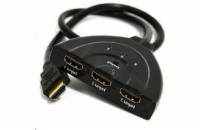 Gembird DSW-HDMI-35 GEMBIRD Dat přepínač HDMI switch, 3 cesty