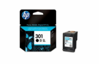 HP 301 original ink cartridge black standard capacity 3ml 190 pages 1-pack Blister multi tag