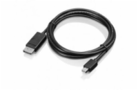 LENOVO adaptér Mini-DisplayPort to DisplayPort Monitor Cable - přenos signálu přes miniDP na DisplayPort